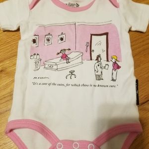 Cutest onesie from The New Yorker